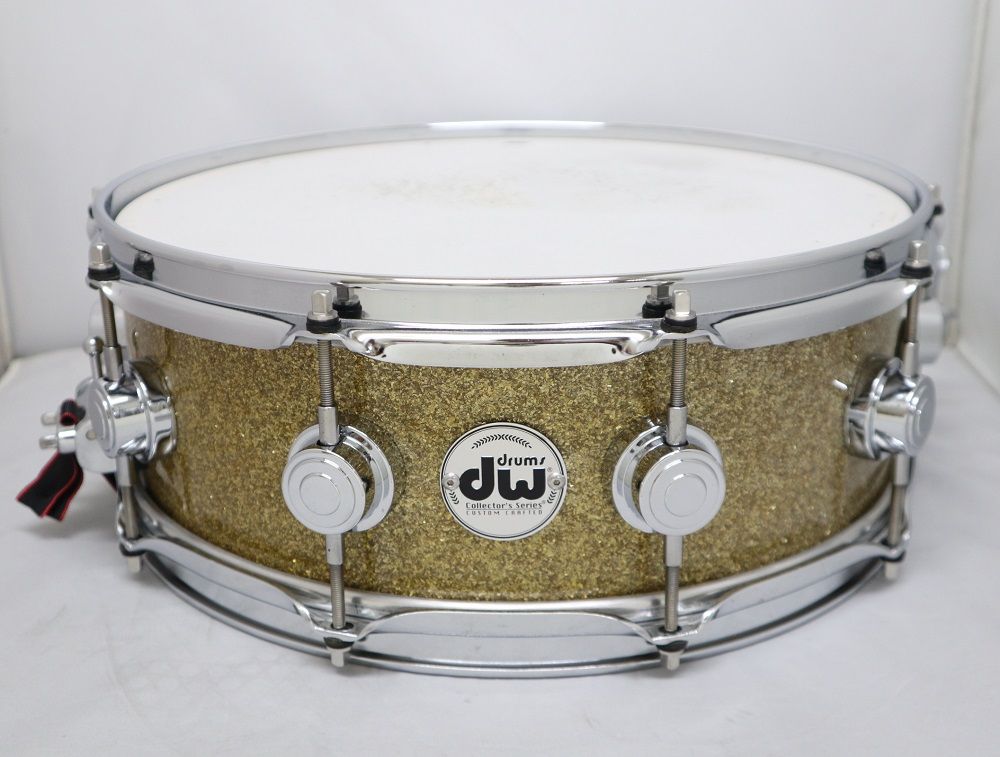 DW コレクターズメイプル 14x5 G Glass Glitter 10＋6Ply