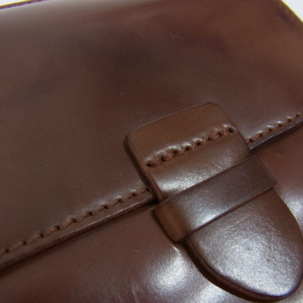 クライス KREIS 二つ折り財布 KSW-002 HORWEEN Genuine Shell Cordovan