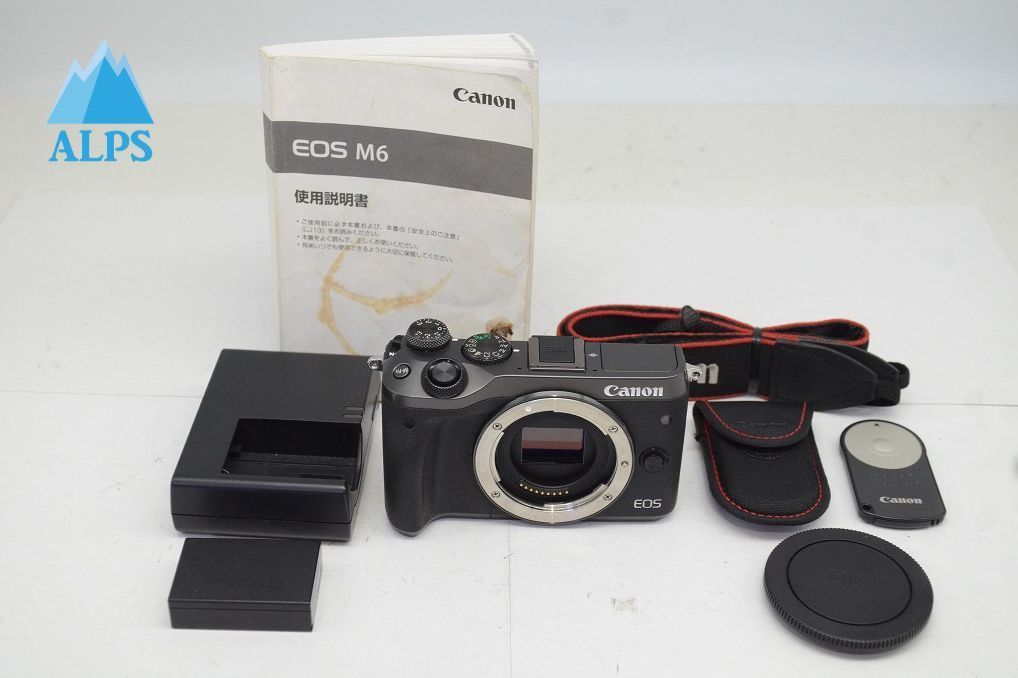 Canon キヤノン EOS M6 ボディ ミラーレス一眼カメラ ブラック 251021d