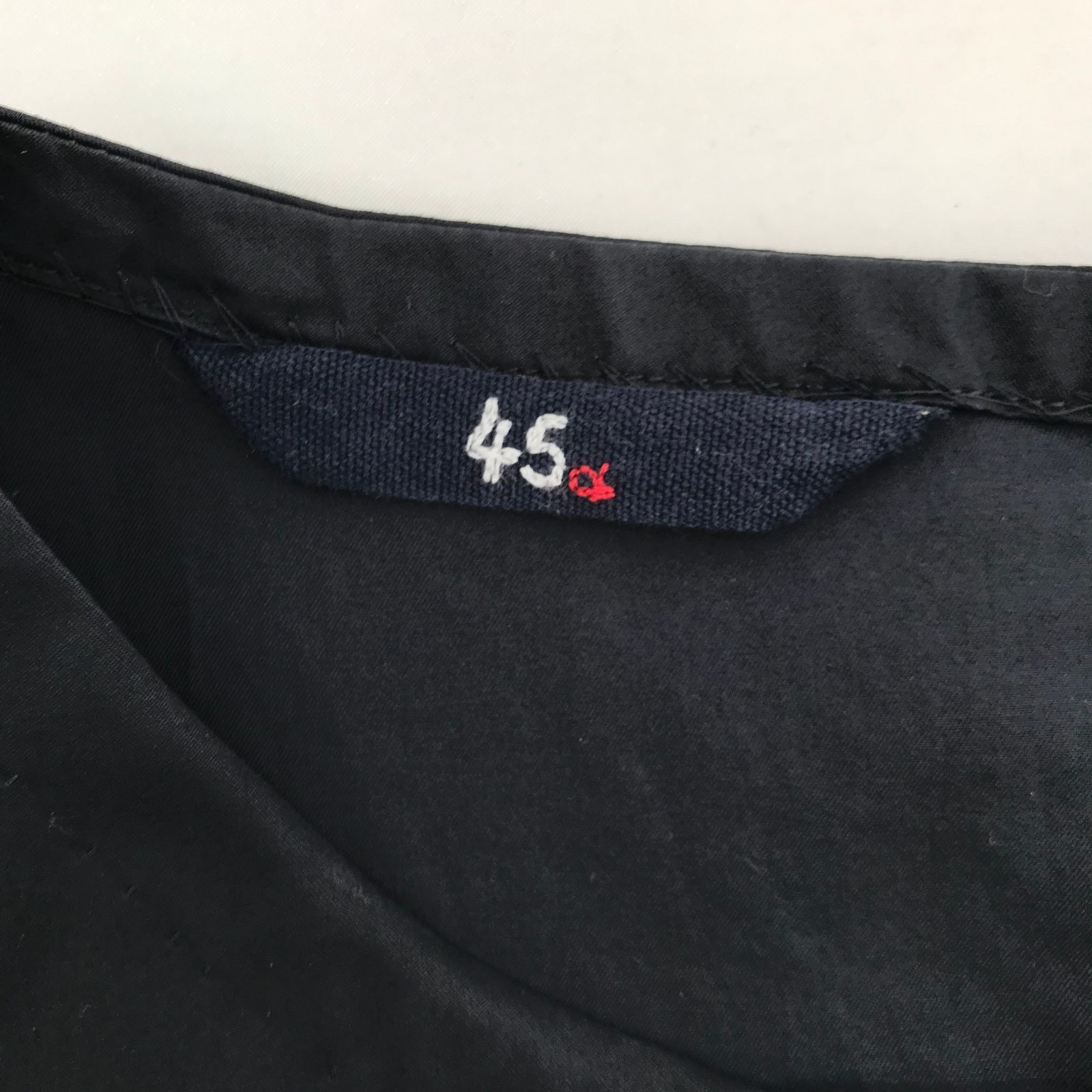 45R ノースリーブ ワンピース ネイビー レディース2 藍染 日本製 45R