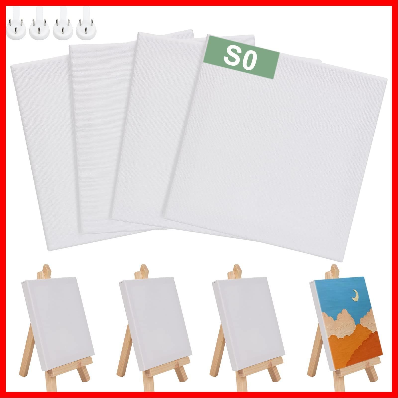 油絵用キャンバス張り木枠9枚セット 特価】YTOPRO 8枚セット キャンバス S0 木枠 油絵キャンバス