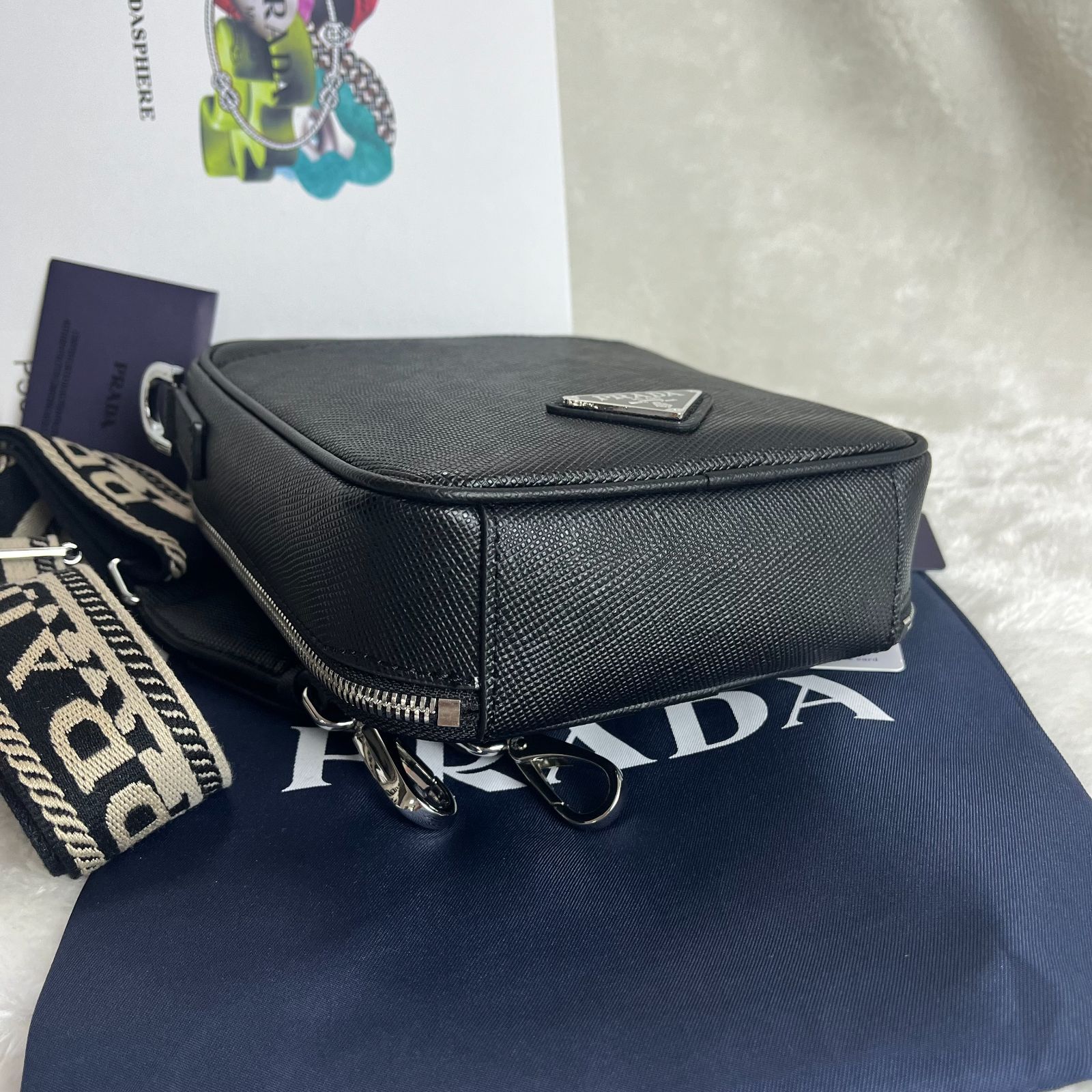 新品✨PRADA プラダ ショルダーバッグ レザー