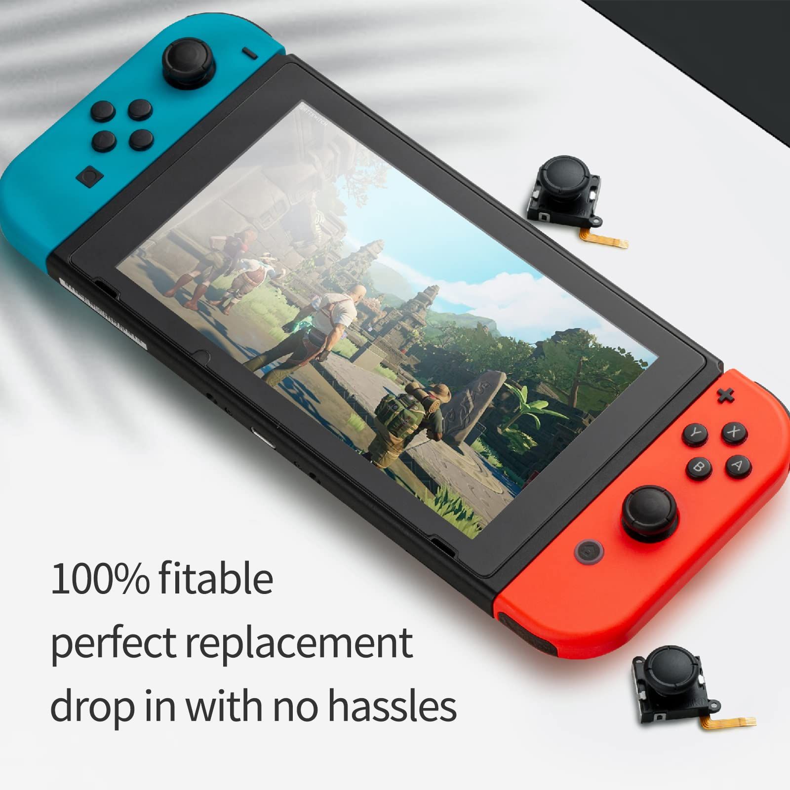Switchジョイスティック交換 ドリフトなし