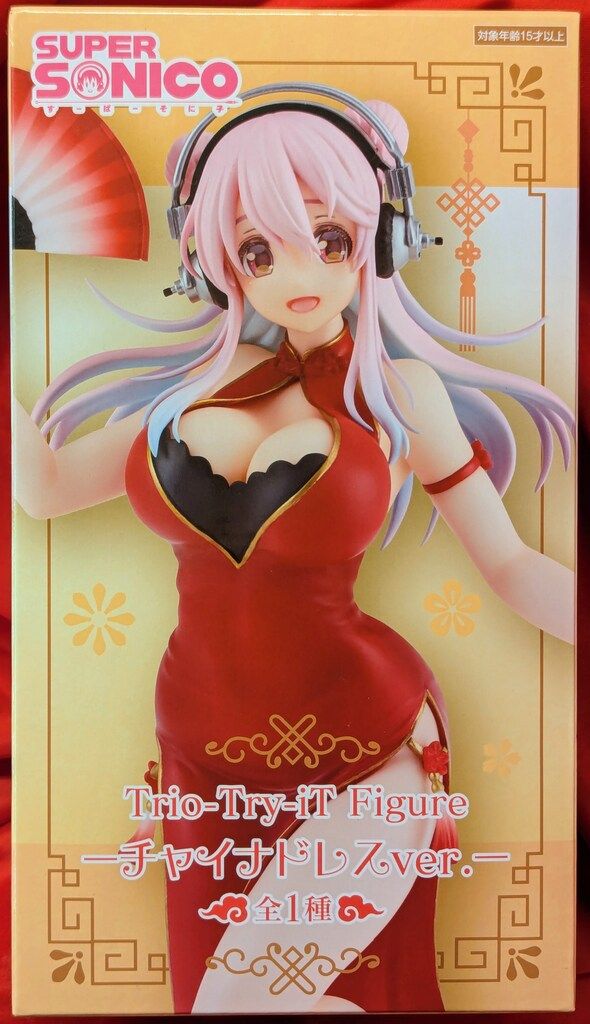 Trio-Try-iT Figure　チャイナドレスver.　すーぱーそに子 すーぱーそに子】Trio-Try-iT Figureーチャイナドレスver.ー開封