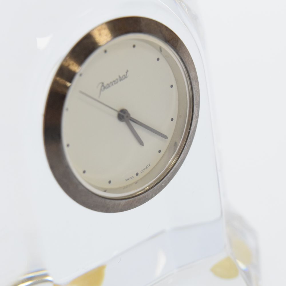 Baccarat (バカラ) ベガクロック クリスタル ガラス クリア 時計