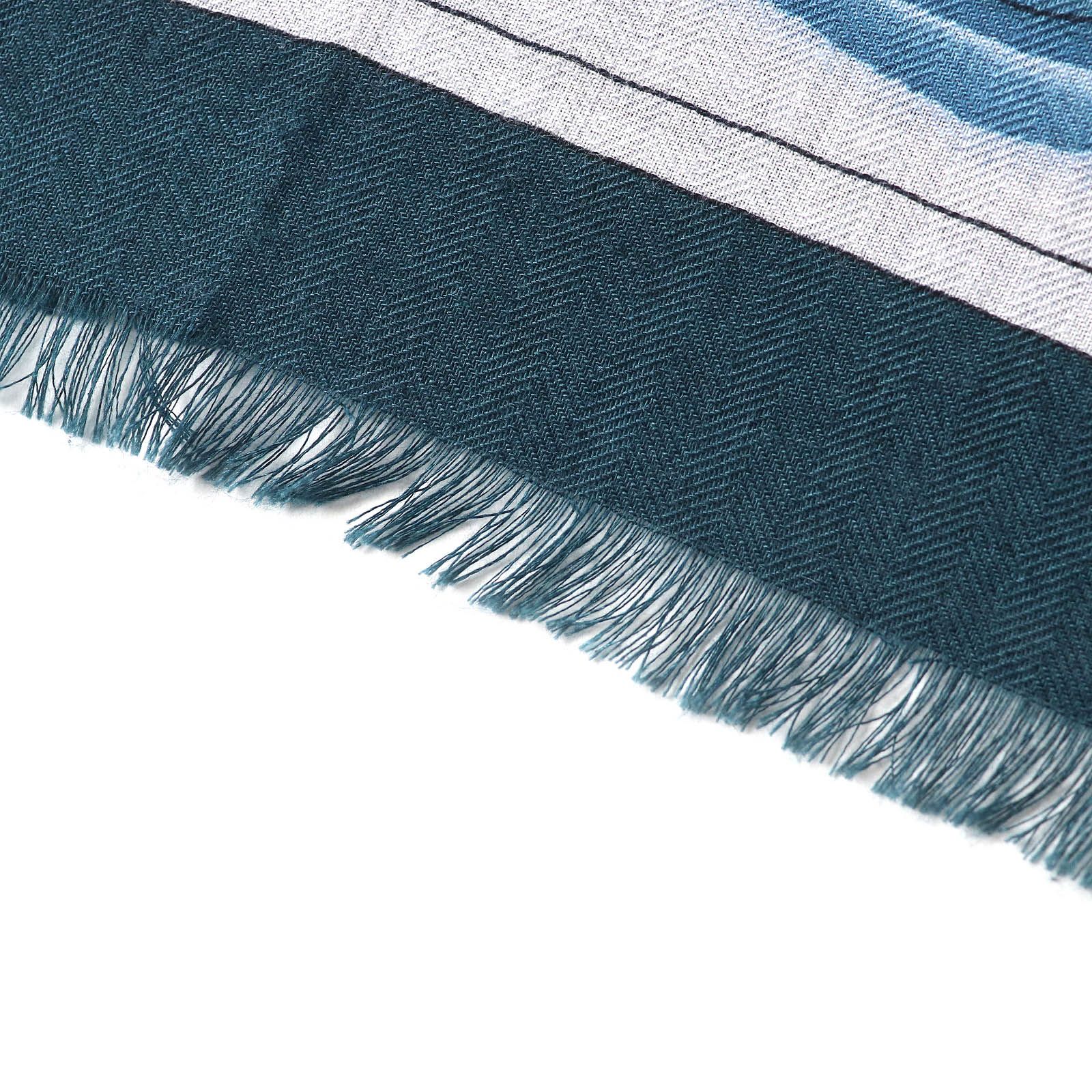 ディオール オム Dior HOMME ストール 青 ネイビー