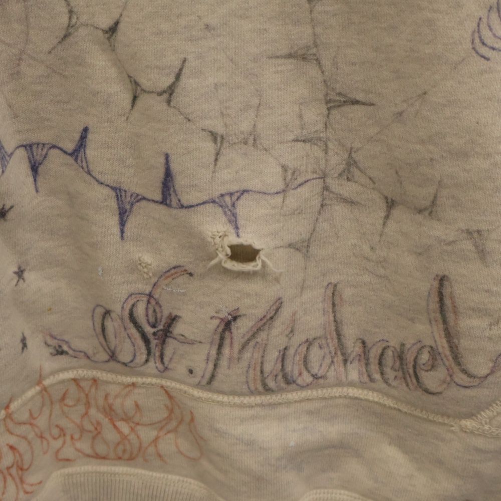 SAINT MICHAEL (セントマイケル) 21AW ×Dr.Woo HOODIE ドクターウー  