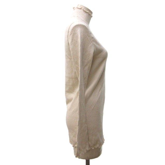 ライト WRYHT タグ付き 24SS SHIRRING BORDER TURTLE NECK TOP