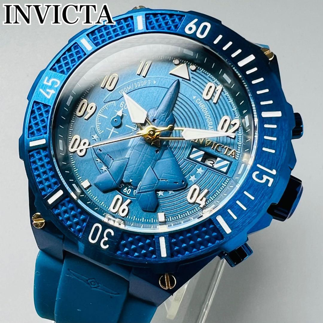 INVICTA インビクタ 腕時計 メンズ ブルー 新品 クォーツ 電池式 専用