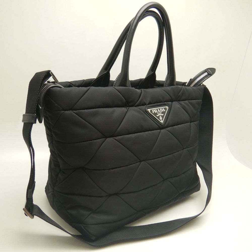 PRADA プラダ キルティングトート 1BG435 トートバッグ テスート