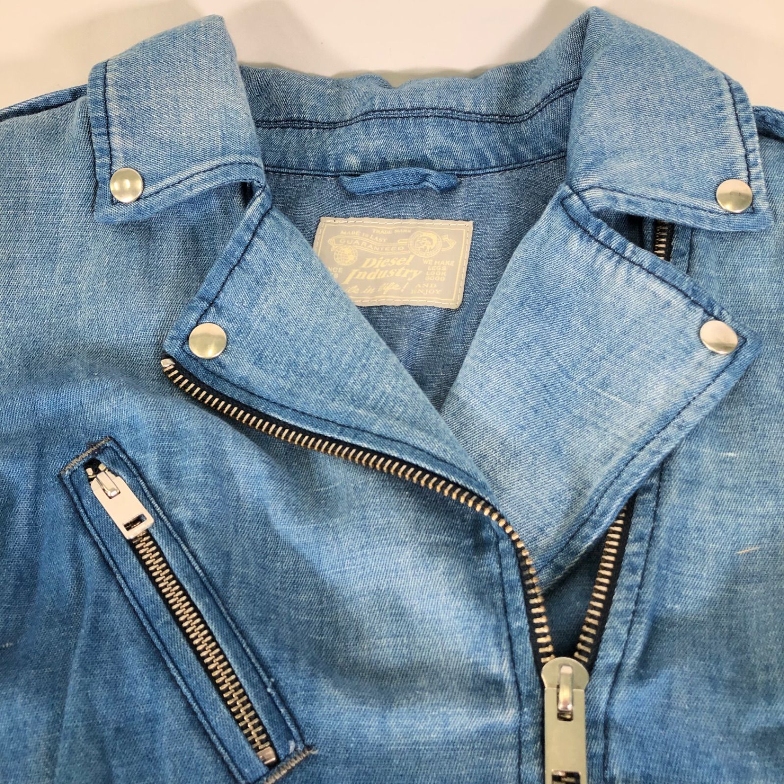 7/11お値下げ！【8/6まで限定販売】DIESEL｜ディーゼル｜ライダース風 