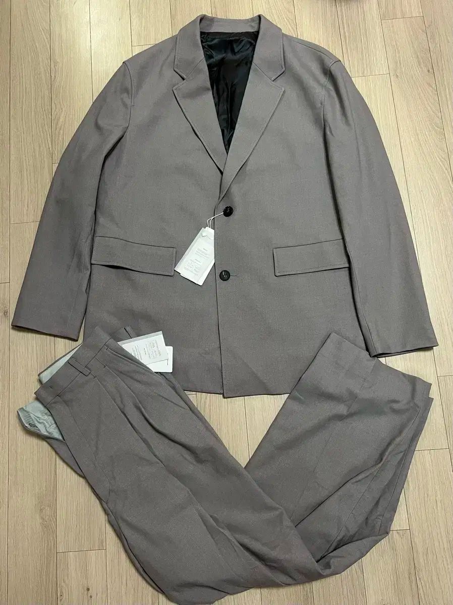 YUNION BLUE ユニオンブルー オーバーサイズ セットアップ ベージュ XL M