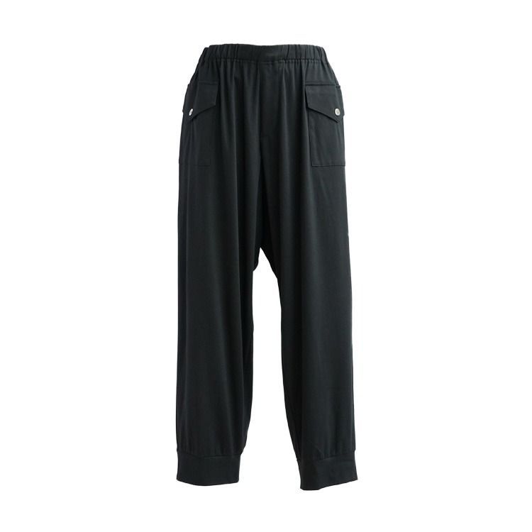 Yohji Yamamoto ヨウジヤマモト Y s for living｜ワイズフォーリビング 60|1スムース フラップポケットパンツ