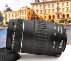 感動を望遠で！Canon Zoom LENS EF90-300mm F4.5-5.6 イベントに大活躍 ！キヤノン 望遠レンズ Zoom LENS 交換レンズ 一眼カメラ EOS Kiss レンズフード