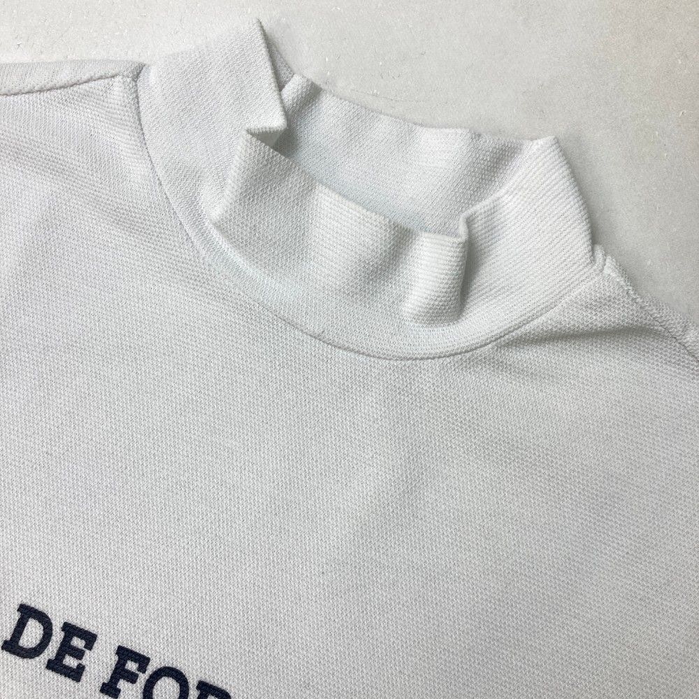 サイズ：2 PEARLY GATES パーリーゲイツ ハイネック 半袖Tシャツ