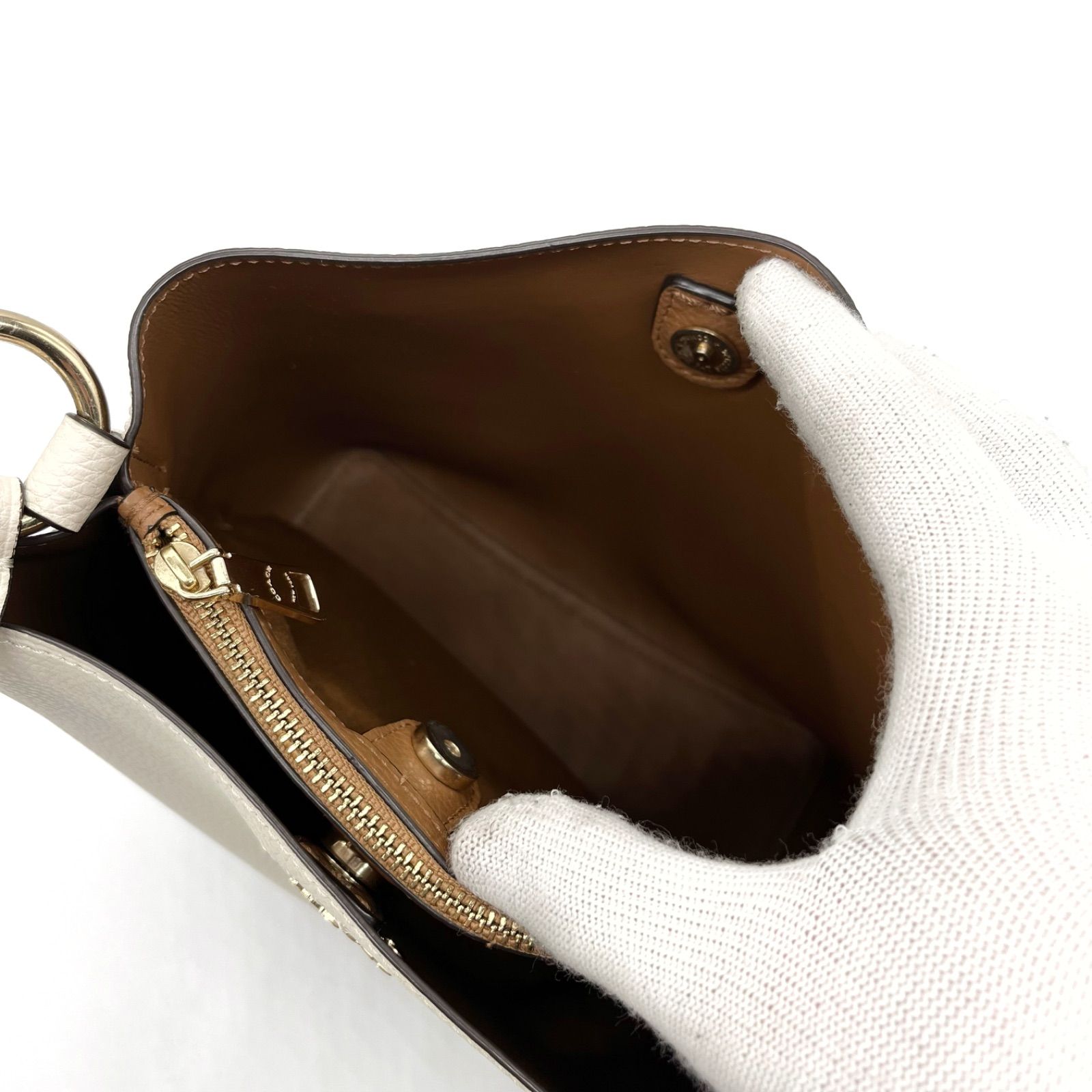 極美品<!-利用不可文字-!>COACH コーチ スモール タウン