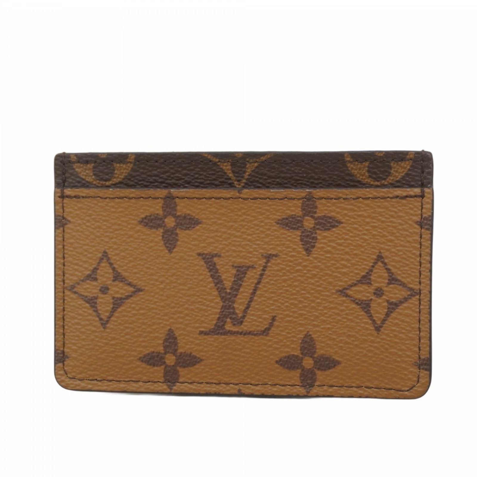 ルイ ヴィトン Louis Vuitton ルイ ヴィトン 名刺入れ カードケース モノグラム リバース ポルト カルトサーンプル M69161 ブラウンレディース