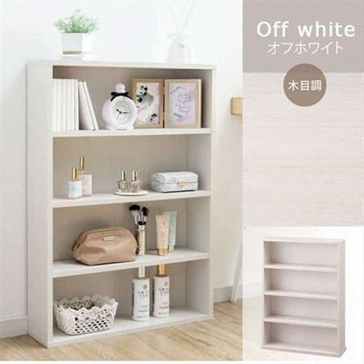 公式】【2個セット】本棚 大容量 おしゃれ 薄型 スリム カラーボックス