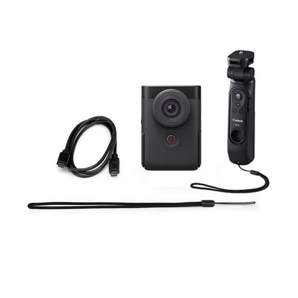 キヤノンコンパクトデジタルカメラ PowerShot V10 BK トライポッドグリップキット ブラック 5947C013 1台 WWW_NOITHATQUANGTHANH_NET