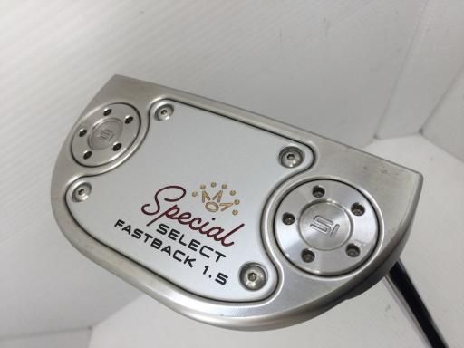 タイトリスト SCOTTY CAMERON Special select FASTBACK 1.5 34インチ パター PT スチール フレックスその他 メンズ 男性用 右利き 右用 Bランク ゴルフクラブ