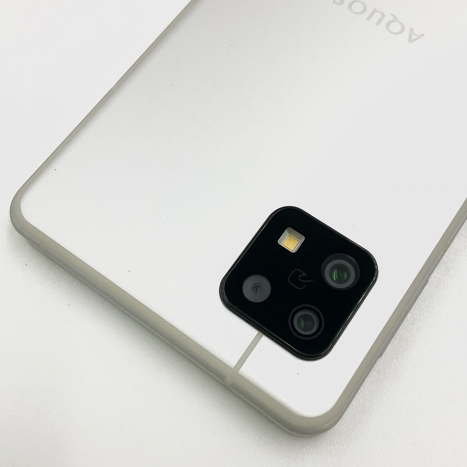 SHARP AQUOS 人気 sense6 128GB シルバー SIMフリー SH-M19 白ロム