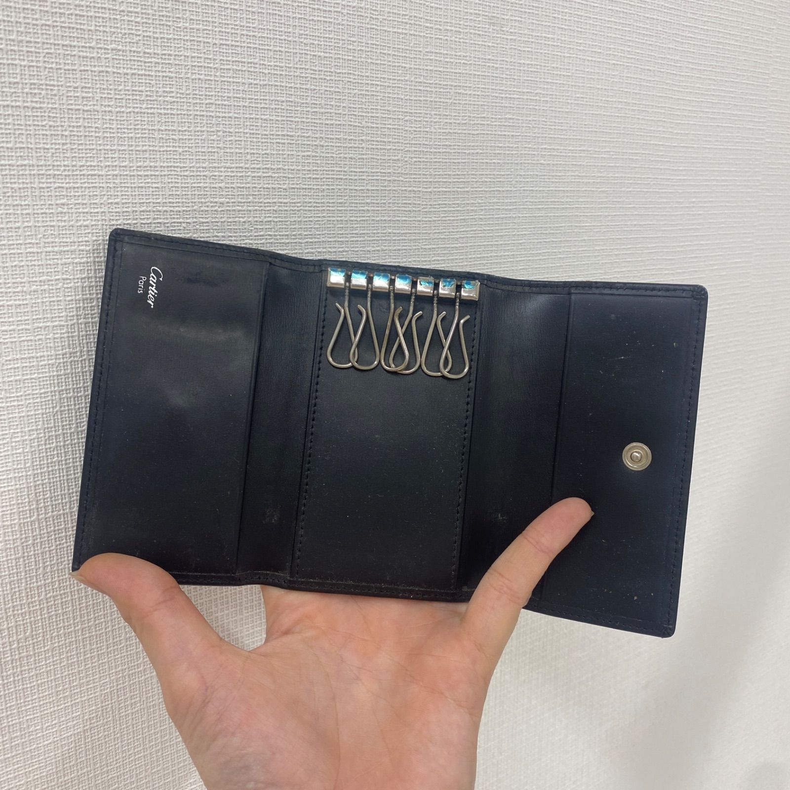 カルティエ Cartier キーケース レザー 管理番号SB674 - メルカリ