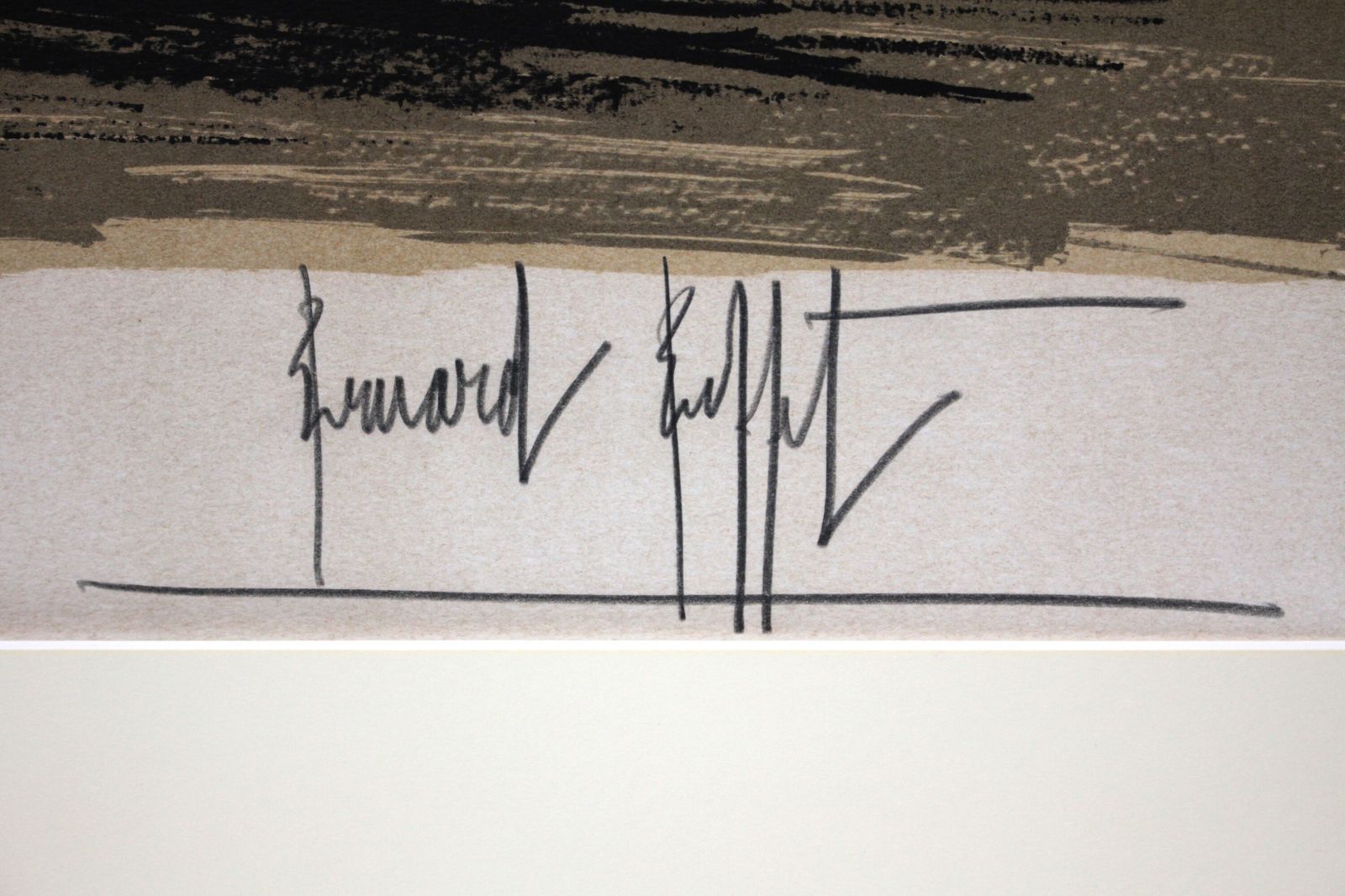 ベルナール・ビュッフェ 「ドン・フォセ」 リトグラフ 版画 絵画 ベルナール・ビュッフェ 「ドン・フォセ」 リトグラフ 版画 絵画