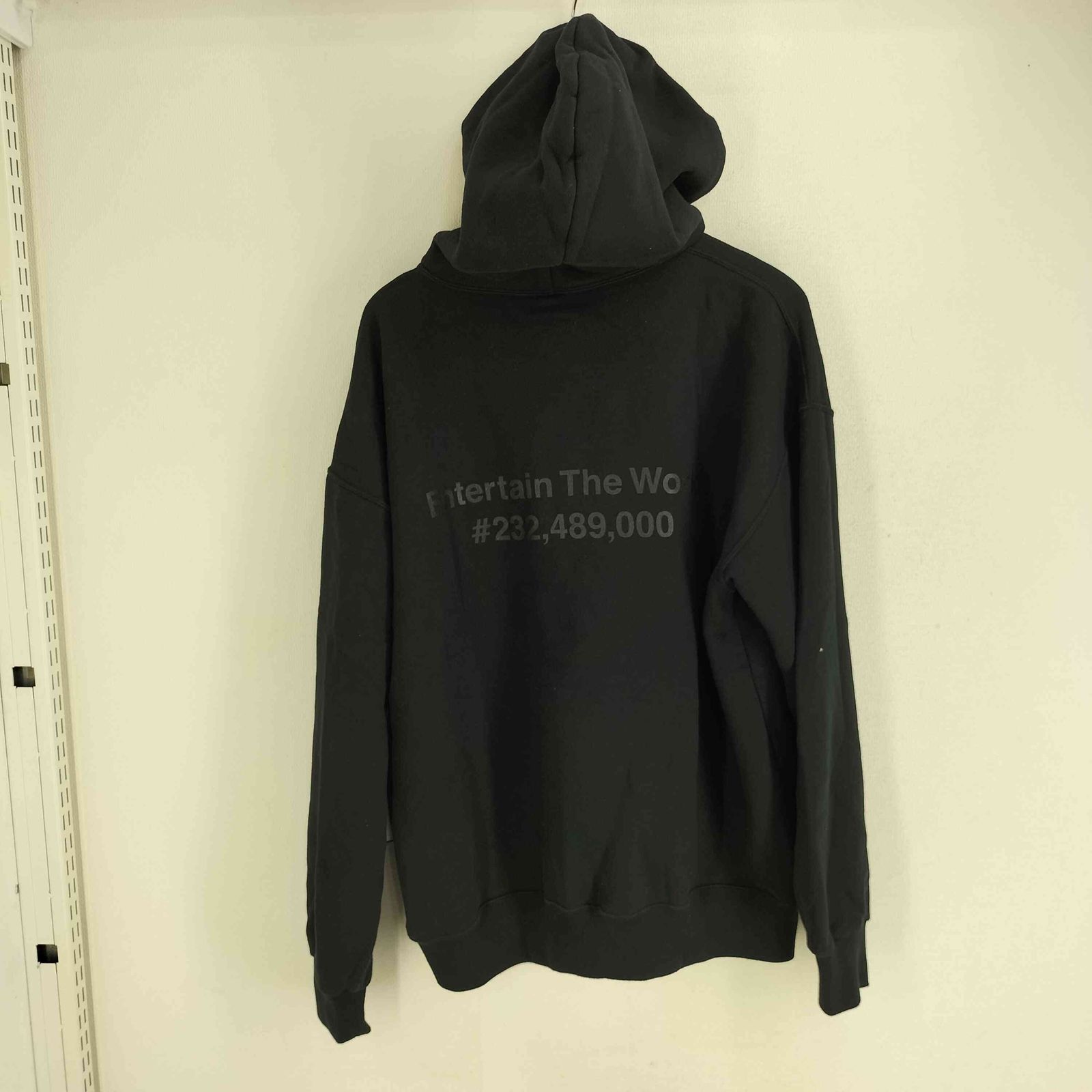 The Ennoy Professional / ザエンノイプロフェッショナル | 2023AW | × Netflix Hoodie / ロゴ スウェット フーディ | L | ブラック | メンズ ザエンノイプロフェッショナル The Ennoy Professional 23AW