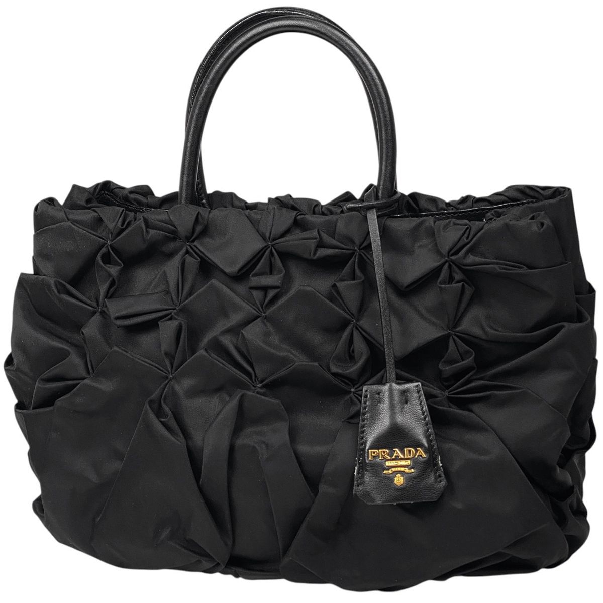 PRADA プラダ 三角ロゴプレート ナイロン トートバッグ