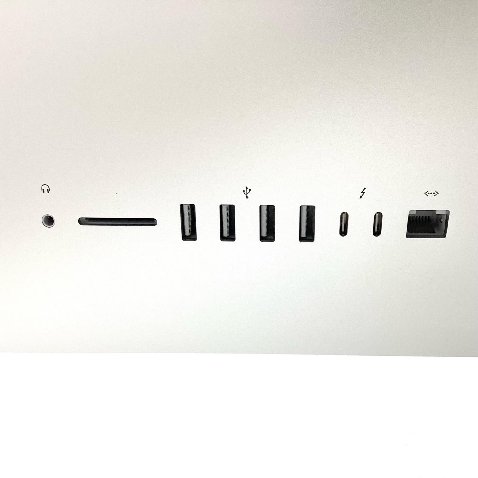 Apple iMac 27インチ 3.6GHz 8コア Intel Core i9 16GB SSD 1TB シルバー 動作 済 全額返金保証 最速発送 VETTDRUCK_DE