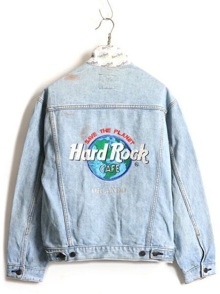 90's 希少サイズ S ■ Hard Rock Cafe ORLANDO ハー