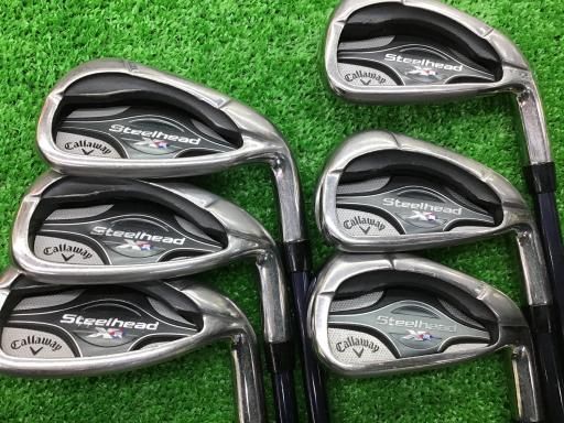 キャロウェイ STEELHEAD XR 6S アイアンセット IR XR STEELHEAD フレックスR メンズ 男性用 右利き 右用 Dランク ゴルフクラブ