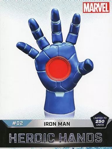 未開封 アイアンマン(ステルス・アーマー限定) ヒロイック・ハンド #02B 中古】フィギュア アイアンマン(ステルス・アーマー限定) 「アイアン