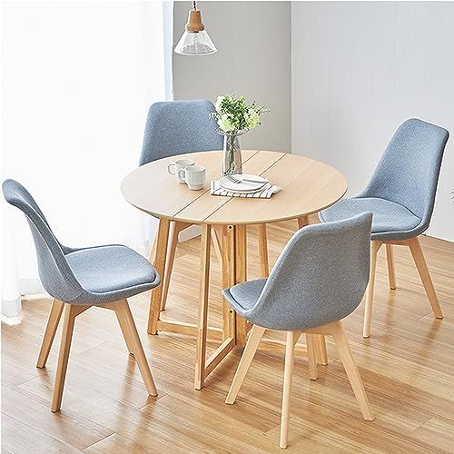 天然木製 北欧 90cm ダークブラウン 幅90×奥行90×高さ72cm 円形 NDT90R-BR 丸 2 4人用 リビング ダイニングテーブル 大きめ 折りたたみテーブル 省スペース しっかりとした作りで頑丈 ドウシシャ ラウンドバタフライテーブル MARWIL-DEMENAGEMENTS_CH