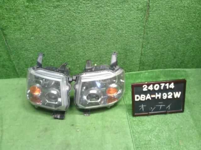 オッティ DBA-H92W 左ヘッドランプ　右ヘッドライト　運転席側　助手席側　HID　スタンレーP6537  自社品番240714