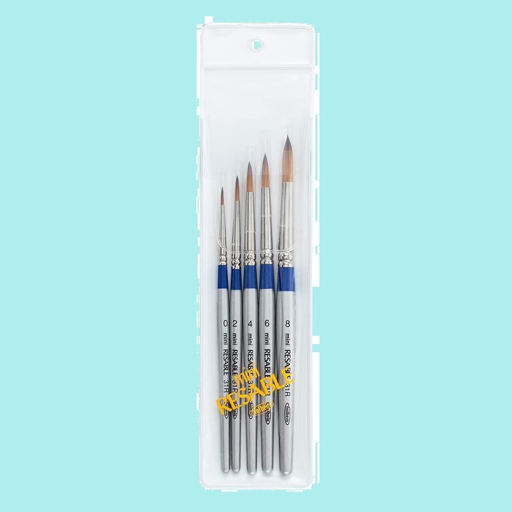 画像確認用 ミニ リセーブル 水彩画筆 31R 5本セット ホルベイン 203333 - メルカリ