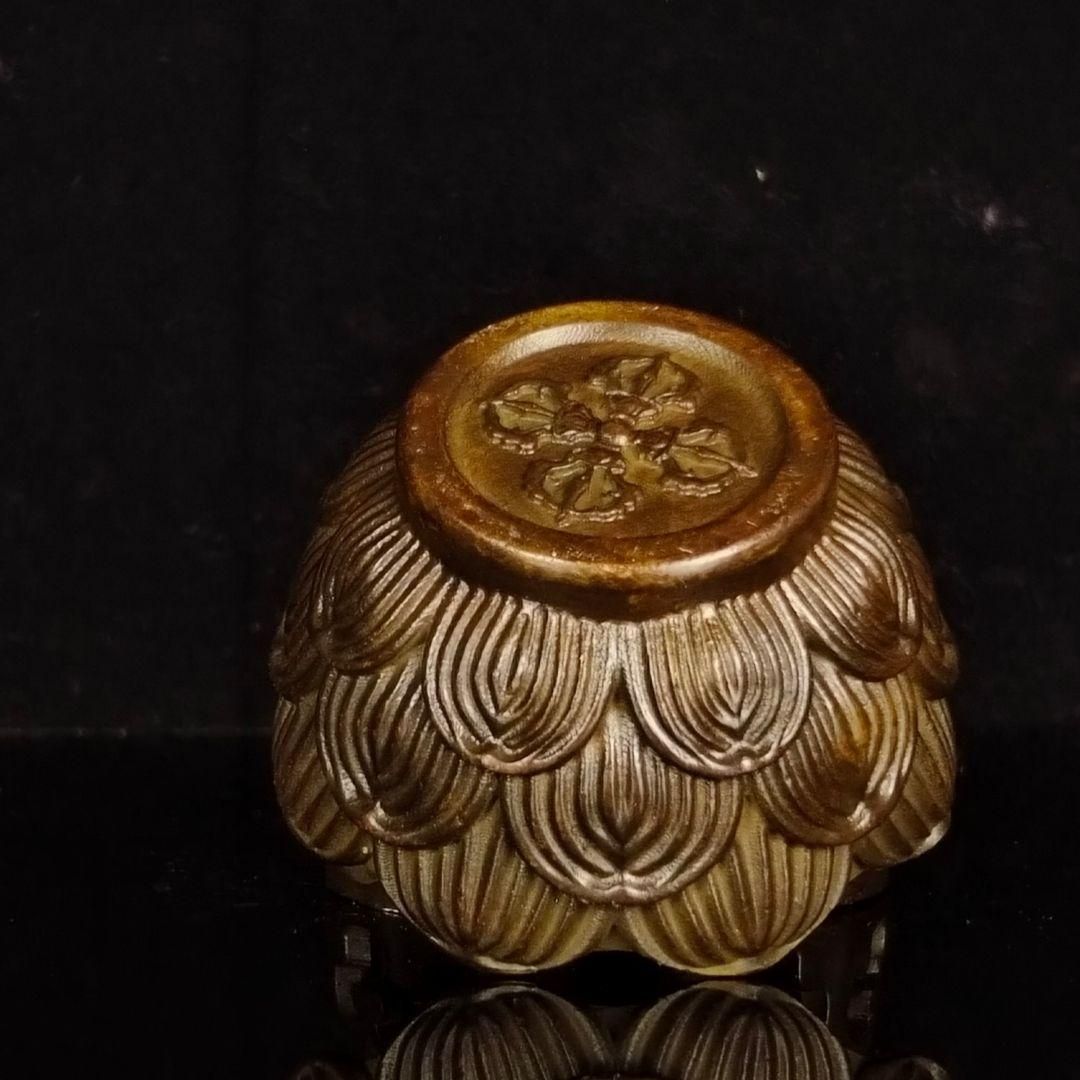 銅 細工 香炉 手持ち蓮華炉 盤香炉 装飾品 工芸品 置物 - メルカリ