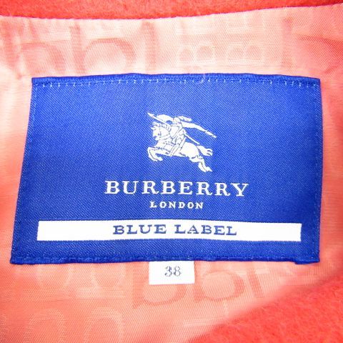 BURBERRY BLUE LABEL ウールコート 38 BURBERRY BLUE LABEL バーバリー ウール コート 38（144 - メルカリ