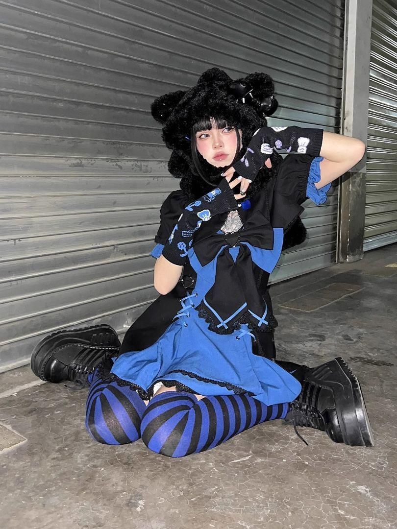 ドレス　コスプレ 日常系 lolita オリジナル ロリータ ワンピース セット Amazon.co.jp: [REVOYI] ロリータ ワンピースオリジナル 少女
