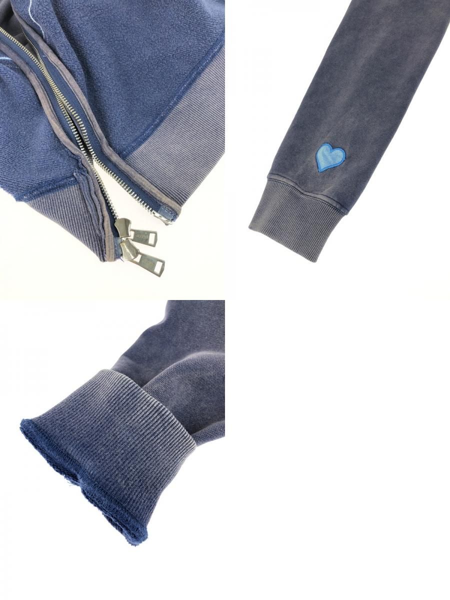 mmbbt heart design double zip 短丈 中古品】 MMBBT エムエムビービーティー HEART DESIGN DOUBLE