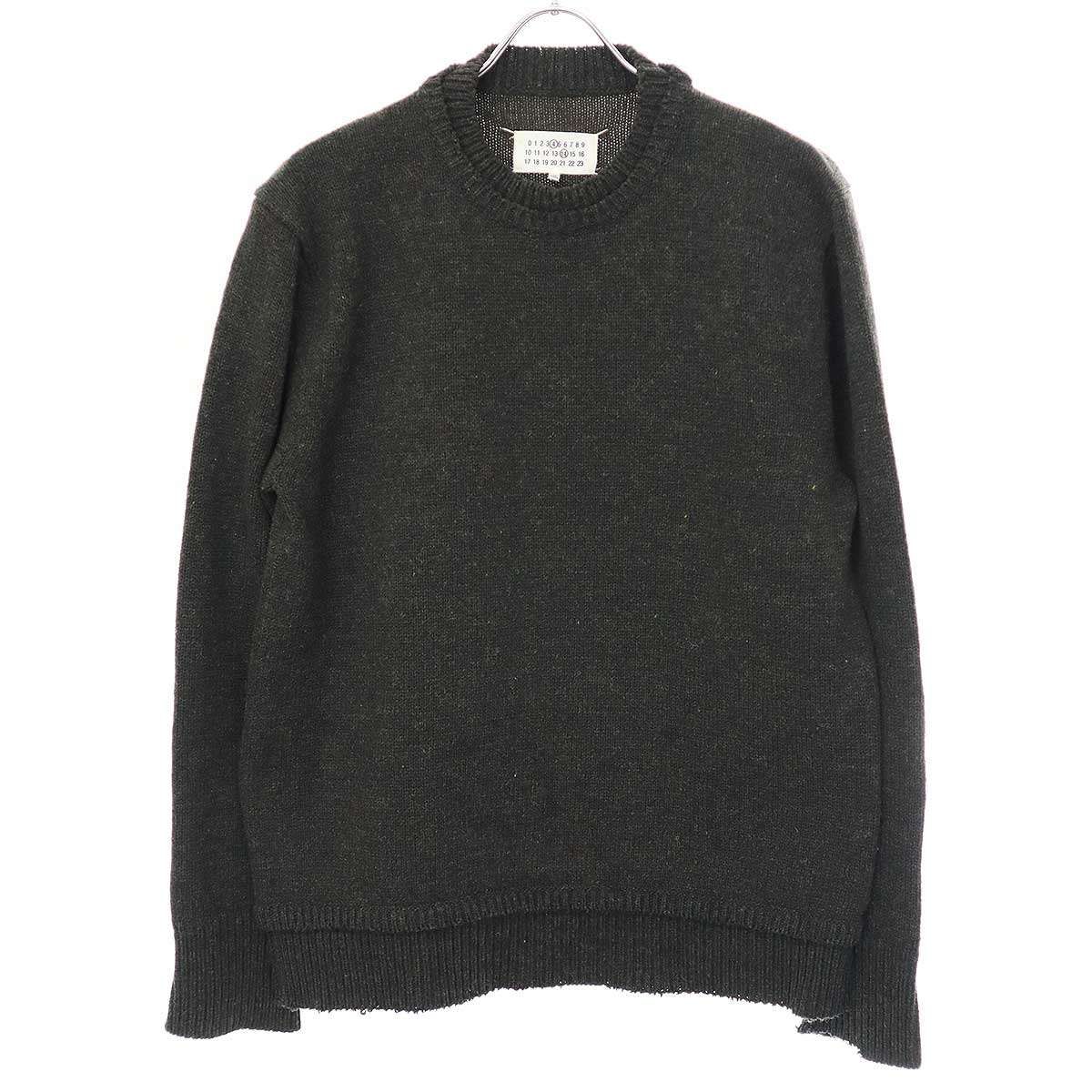 Maison Margiela 5G エルボーパッチプルオーバーニット Maison 