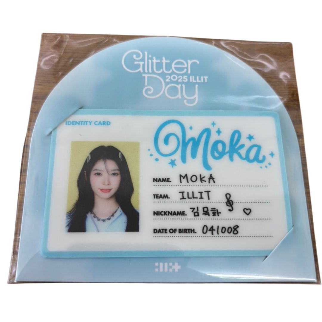 ILLIT モカ 直筆サイン 韓国 ソウル FC限定 M&G モカ ILLIT ソウルコン ペンミ グッズ IDカードセット MOKA - メルカリ