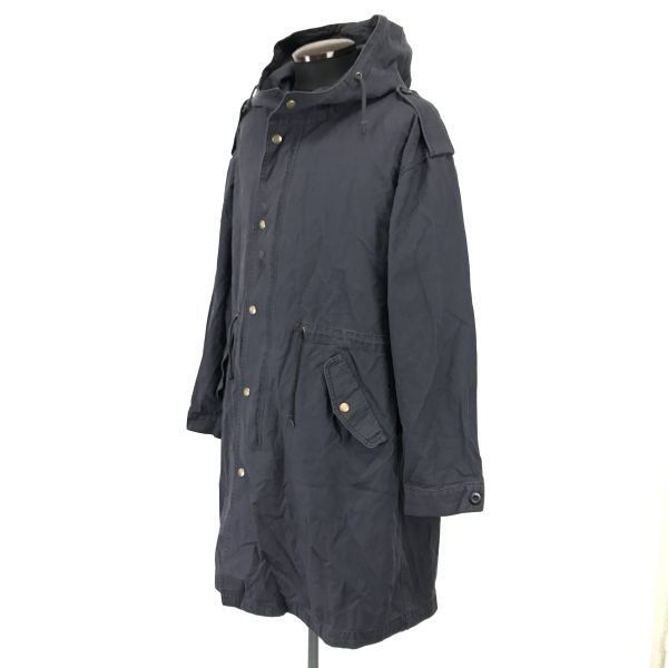 ドッグハウス/DOG HOUSE☆コットン/モッズコート【メンズM/紺/navy】オーバーサイズ/フルジップ/比翼仕立て/military/Coat/Jumper◇cBH419  #BUZZBERG - メルカリ