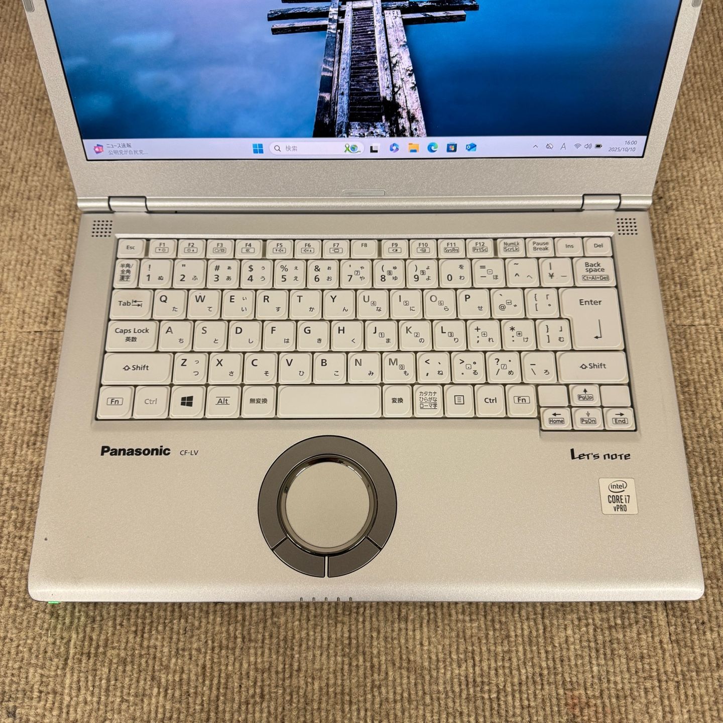 Panasonic レッツノート CF-LV9 i7第10世代10810U メモリ16GB SSD512GB