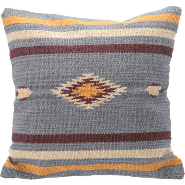 【まとめ】キリムクッション　４５×４５　ＢＬ 【×3セット】