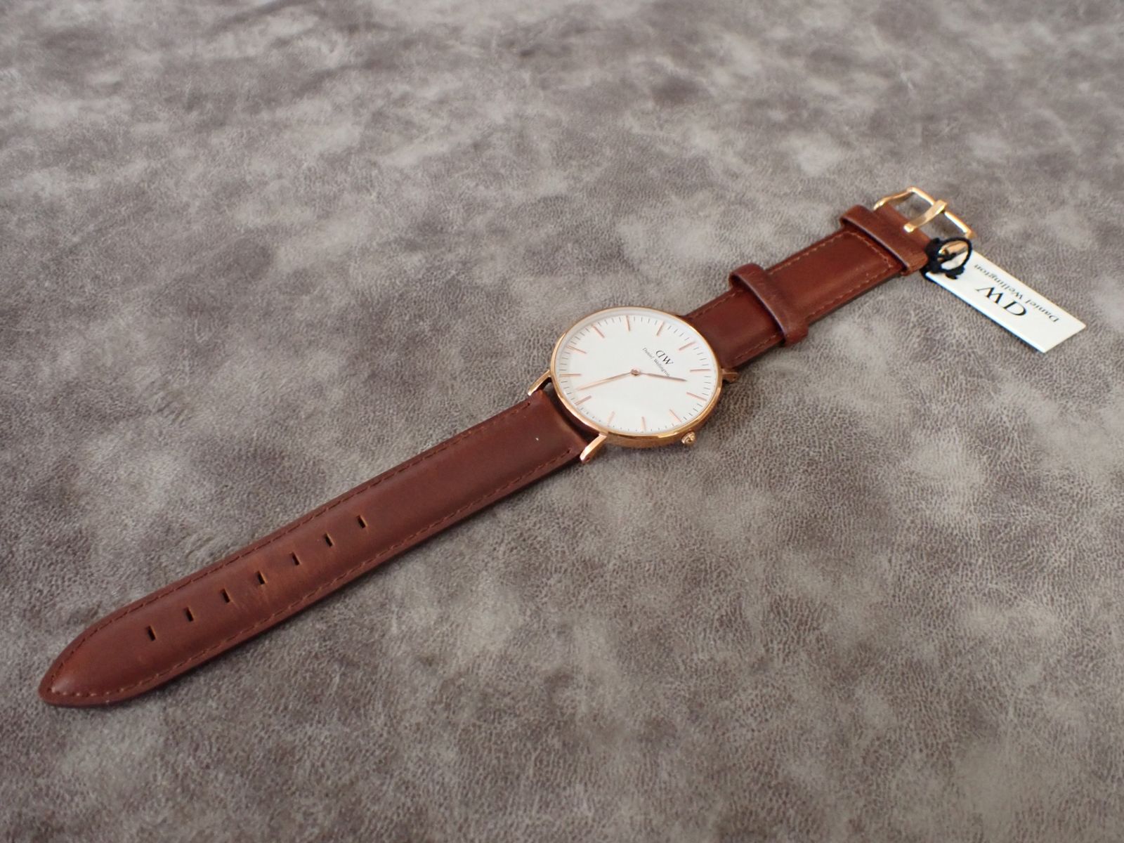 ダニエルウェリントン DANIEL WELLINGTON 腕時計 PETITE PRESSED ASHFIELD 24 ローズゴールド DW00100441 ペティート プレスド アシュフィールド ブラック