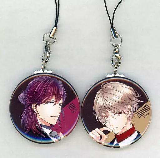 スタマイ 服部耀 spoon 缶ストラップ 中古】ストラップ 服部耀＆桧山貴臣 缶ストラップセット 「スタンド