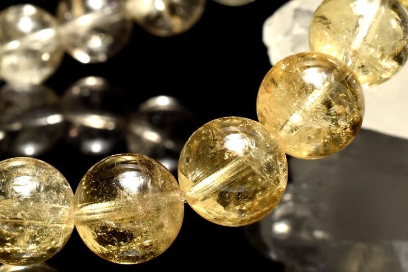 １点物 激 黄金レムリアン ゴールデンレムリアンシードクリスタル 11mm ブレスレット パワーストーン 天然石 _MA9494