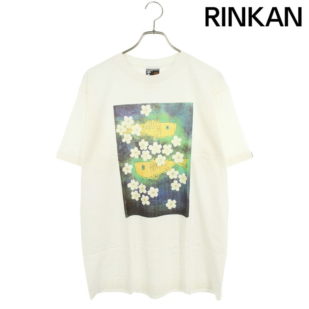 アベイシングエイプ プリントデザインTシャツ メンズ L