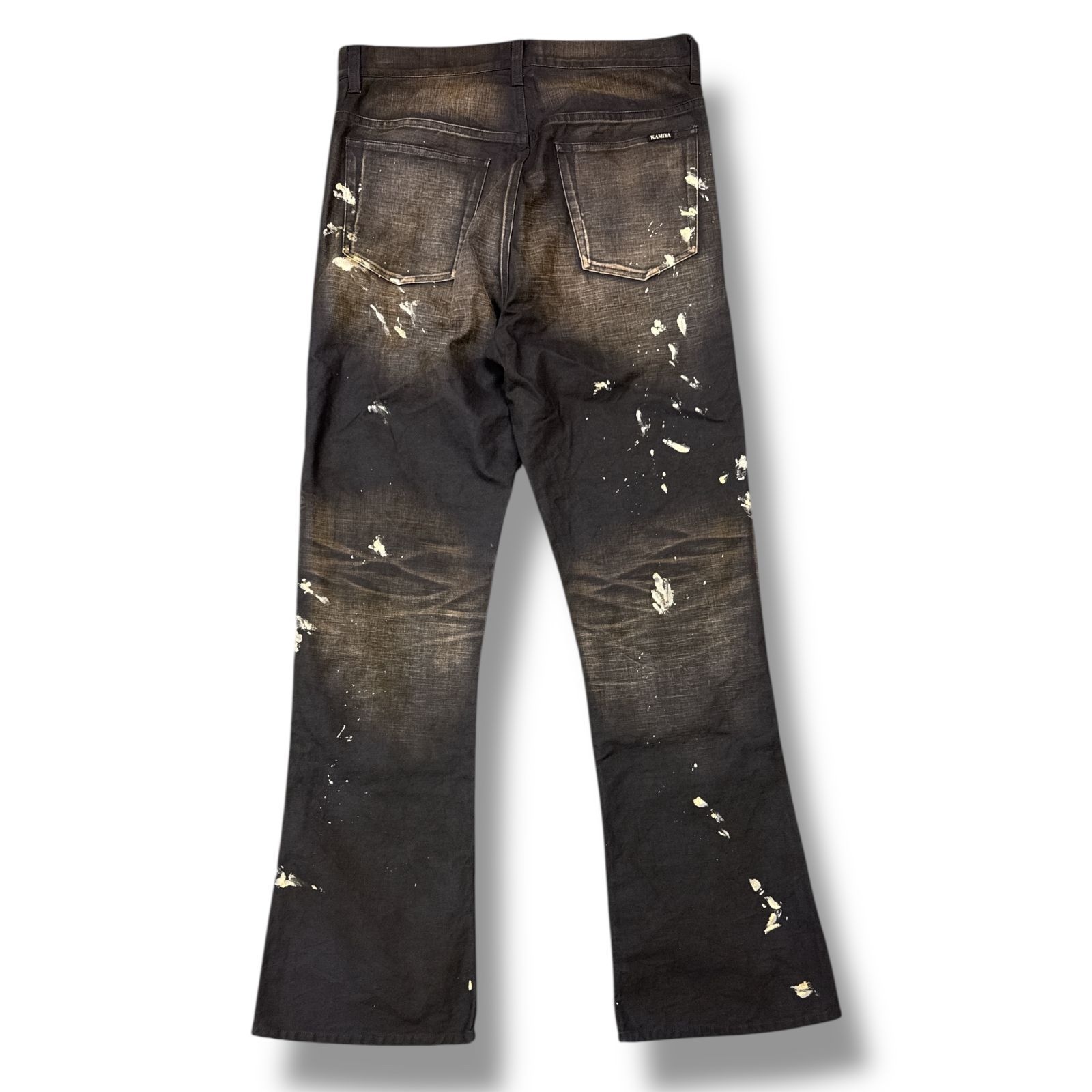 KAMIYA カミヤ SERGE PRINT PANTS サージ S KAMIYA カミヤ SERGE PRINT PANTS サージ S